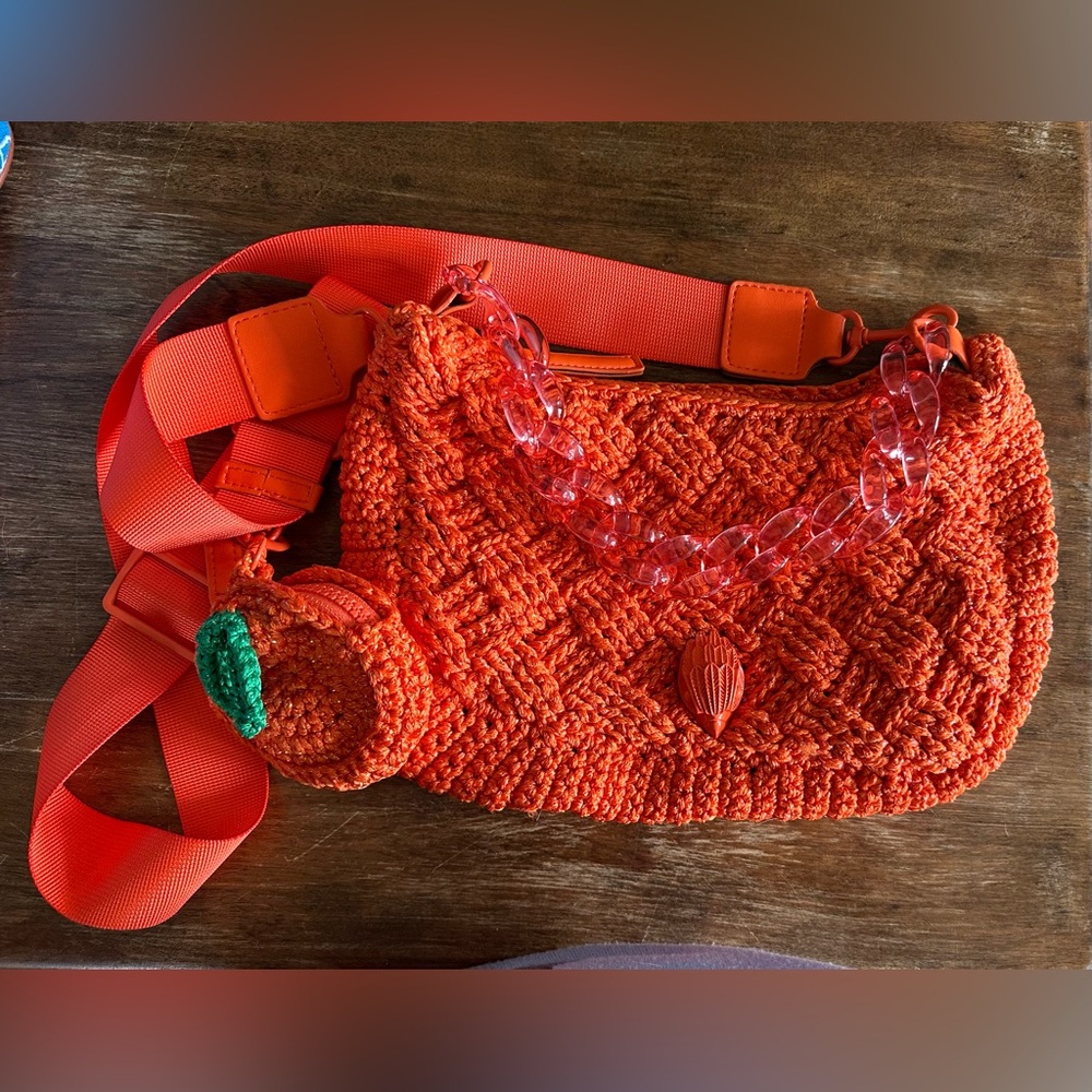 Kurt Geiger Crossbody Crochet Purse